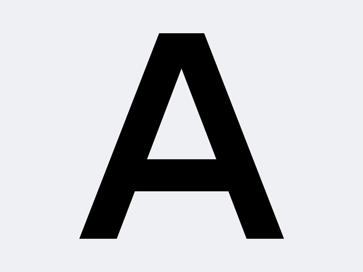 Altmann Grotesk Typeface